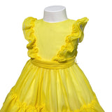 Abito Elegante Smanicato In Organza Neonata BUFI B0279A