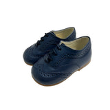 Scarpe Primi Passi Modello Francesina Con Lacci Neonato PANYNO B3422