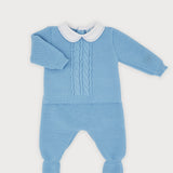 Tutina Spezzata Invernale Con Colletto Neonato SARDON MC167