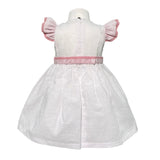 Abito Mezza Manica In Misto Lino Neonata NINNAOH E24AB22