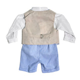 Completo Elegante Con Panciotto Neonato NINNAOH E24CODM110