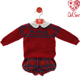 Completo Con Culotte E Maglioncino Neonato DEL SUR 1031