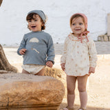 Completo Con Culotte In Caldo Cotone Neonato CALAMARO 11183