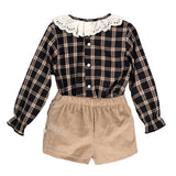 Completo Con Shorts E Camicia Bambina CALAMARO 11237
