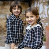 Completo Con Shorts E Camicia Bambina CALAMARO 11237