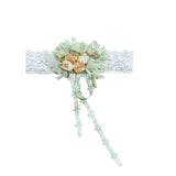 Fascia In Pizzo Con Fiori Neonata MIMILU' 190C