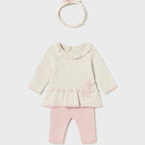 Completo Tre Pezzi In Caldo Cotone Neonata MAYORAL 2743