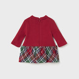 Abito Manica Lunga In Caldo Cotone Neonata MAYORAL 2863