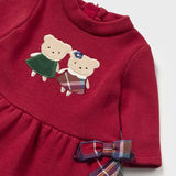 Abito Manica Lunga In Caldo Cotone Neonata MAYORAL 2863