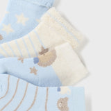 Set mit 4 warmen Socken aus Bio-Baumwolle für Neugeborene MAYORAL 9653