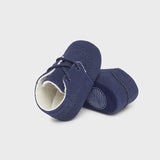Scarpe Da Culla Modello Francesina In Camoscio Neonato MAYORAL 9682