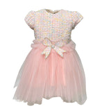 Abito Elegante In Tulle Con Corpetto Multicolour Bambina DAGA 9402