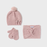 Completo Con Scaldacollo Cappello E Guanti Neonata MAYORAL 10769