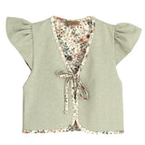 Gilet Reversibile In Caldo Cotone Bambina CALAMARO 14022