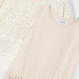 Abito Combinato Con Pailletted Bambina MAYORAL 4925