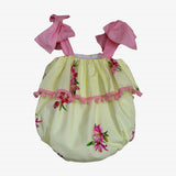 Pagliaccetto Smanicato Fantasia Floreale Neonata PHY CLOTHING 25024