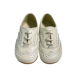 Scarpe Primi Passi Modello Francesina Con Lacci Neonato PANYNO B3422