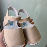 Minorchine-Modell Sandalen aus Leder für Neugeborene INDEX 1449