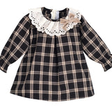 Abito Manica Lunga Svasato Bambina CALAMARO 21310