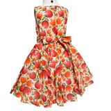 Abito Elegante Smanicato Fantasia Floreale Bambina NINNAOH E24DFA22