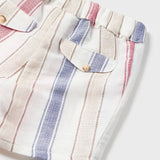 Completo Con Camicia E Bermuda A Righe Neonato MAYORAL 1219R