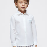 Camicia Manica Lunga In Lino Bambino MAYORAL 3122