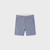 Bermuda Chino Slim Fit In Misto Lino Bambino MAYORAL 3267