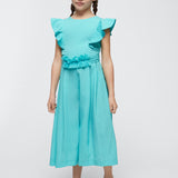 Tuta Lunga Con Cintura Arricciata Bambina MAYORAL 3857