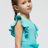 Tuta Lunga Con Cintura Arricciata Bambina MAYORAL 3857