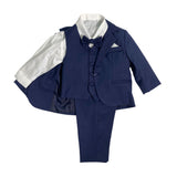 Eleganter 5-teiliger Smoking aus warmer Baumwolle für Neugeborene ISABEL B475