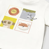 T-Shirt Stampata In Cotone Neonato MAYORAL 1056