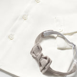 Camicia Manica Lunga In Cotone Con Papillon Neonato MAYORAL 1102