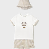 Completo Tre Pezzi Con Cappello Neonato MAYORAL 1201