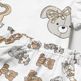 Completo Corto Con Bermuda In Cotone Neonata MAYORAL 1256