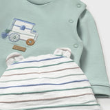 Tutina Spezzata Con Cappello In Cotone MAYORAL 1557V