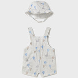 Salopette Con Cappello Stampata Neonato MAYORAL 1601