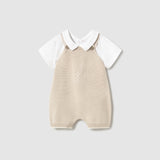 Completo Corto Con Salopette E Maglietta Neonato MAYORAL 1607