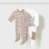 Set Di 2 Tutine Intere In Cotone Neonato MAYORAL 1709