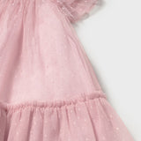 Abito Smanicato In Tulle Neonata MAYORAL 1850R