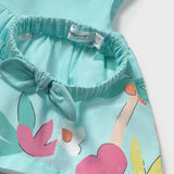 Abito Smanicato Con Fascia In Cotone Neonata MAYORAL 1873