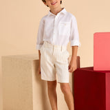 Camicia Manica Lunga In Lino Bambino MAYORAL 3121
