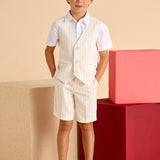 Gilet Elegante In Lino Bambino MAYORAL 3369