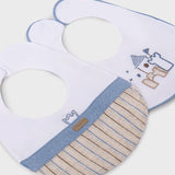 Set Di 2 Bavette In Cotone Neonata MAYORAL 9877C