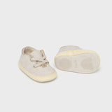 Scarpe Da Culla Con Lacci In Tela Neonato MAYORAL 9896