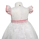 Abito Mezza Manica In Misto Lino Neonata NINNAOH E24AB22