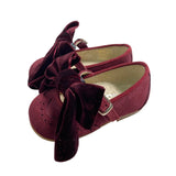 First Steps Ballerina aus Lackleder mit Satinschleife Newborn White Panyno B2406