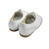 Scarpe Primi Passi Modello Francesina In Pelle Satinata Neonato RIZITOS B3215R