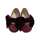 First Steps Ballerina aus Lackleder mit Satinschleife Newborn White Panyno B2406