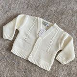 Strickjacke aus hypoallergenem Acrylstoff für Neugeborene PONTO POR PONTO 3735