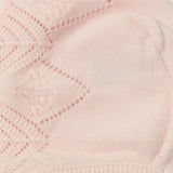 Cuffia In Filo Di Cotone Traforata Neonata DR KID DK146